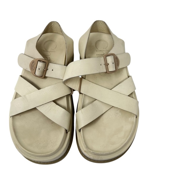 Chaco Cream Women's Sandals - Picture 5 of 9